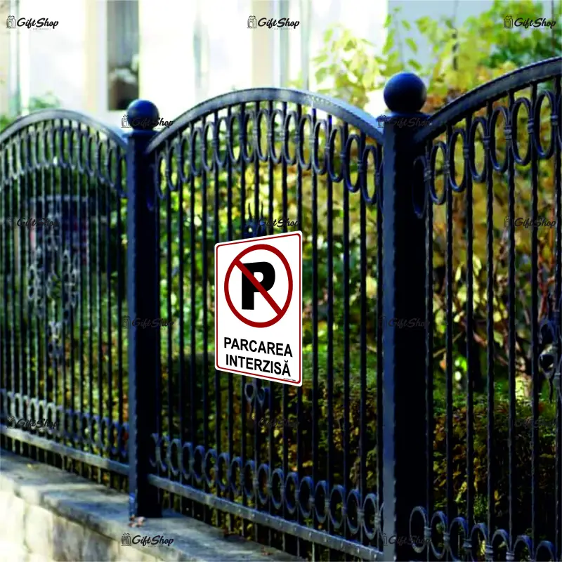 Parcarea interzisa, indicator  200x265 mm